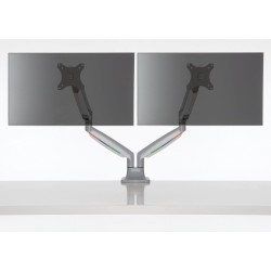 Kensington K55471EU SmartFit One-Touch Dual Monitor Arm Monitoriaus laikiklis, Silver