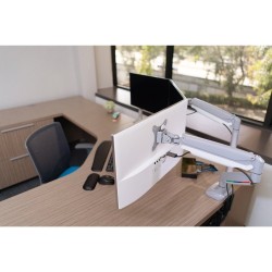 Kensington K55471EU SmartFit One-Touch Dual Monitor Arm Monitoriaus laikiklis, Silver