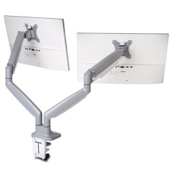 Kensington K55471EU SmartFit One-Touch Dual Monitor Arm Monitoriaus laikiklis, Silver