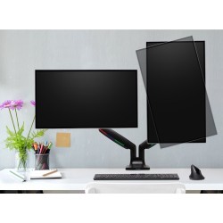 Kensington K59601WW SmartFit One-Touch Dual Monitor Arm Monitoriaus laikiklis, Juoda