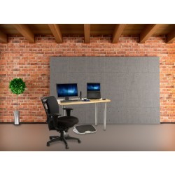 Kensington 60112 SmartFit Easy Riser Nešiojamo kompiuterio aušinimo stovas, Pilka