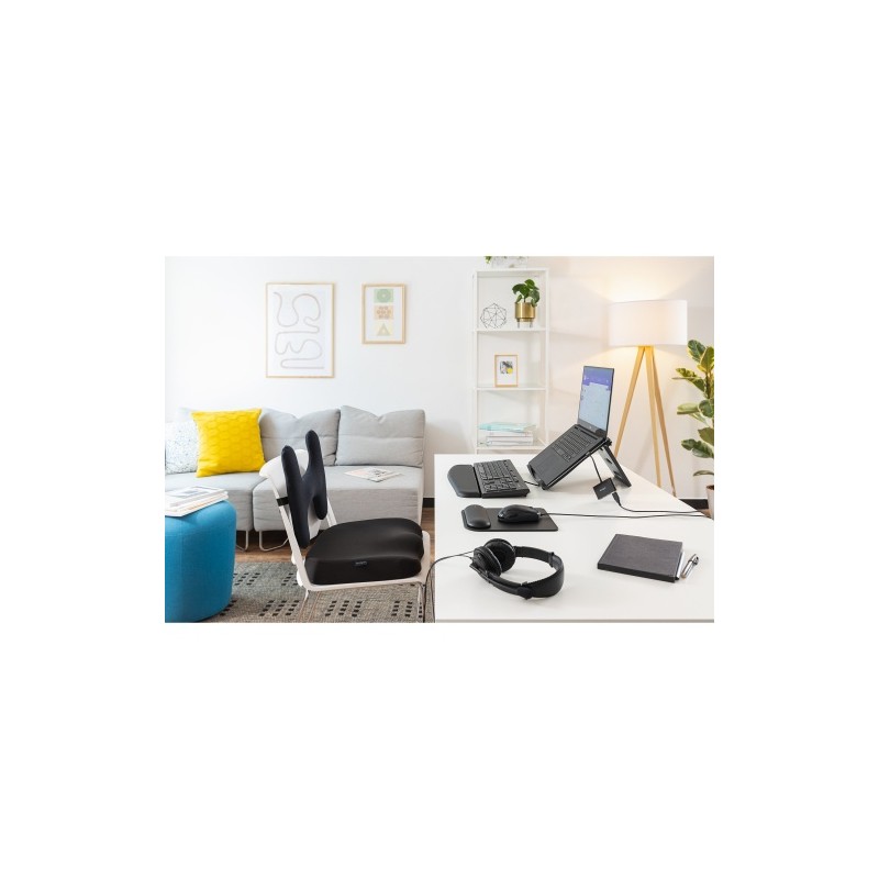 Kensington 60112 SmartFit Easy Riser Nešiojamo kompiuterio aušinimo stovas, Pilka