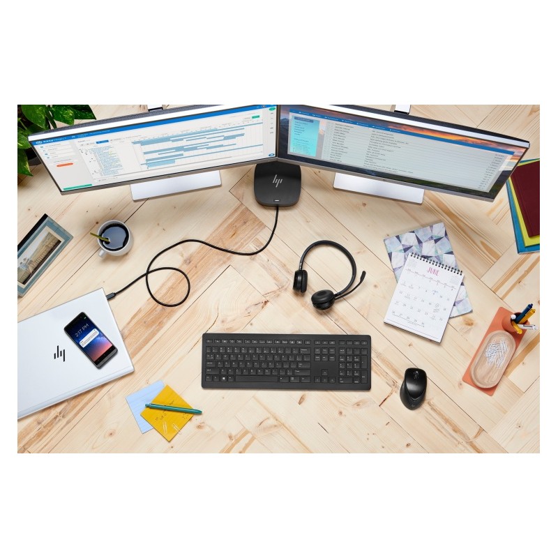HP USB-C Dock G5 (5TW10AA) Jungčių stotelė, Juoda