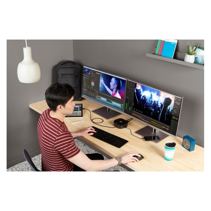HP USB-C Dock G5 (5TW10AA) Jungčių stotelė, Juoda