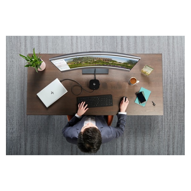 HP USB-C Dock G5 (5TW10AA) Jungčių stotelė, Juoda