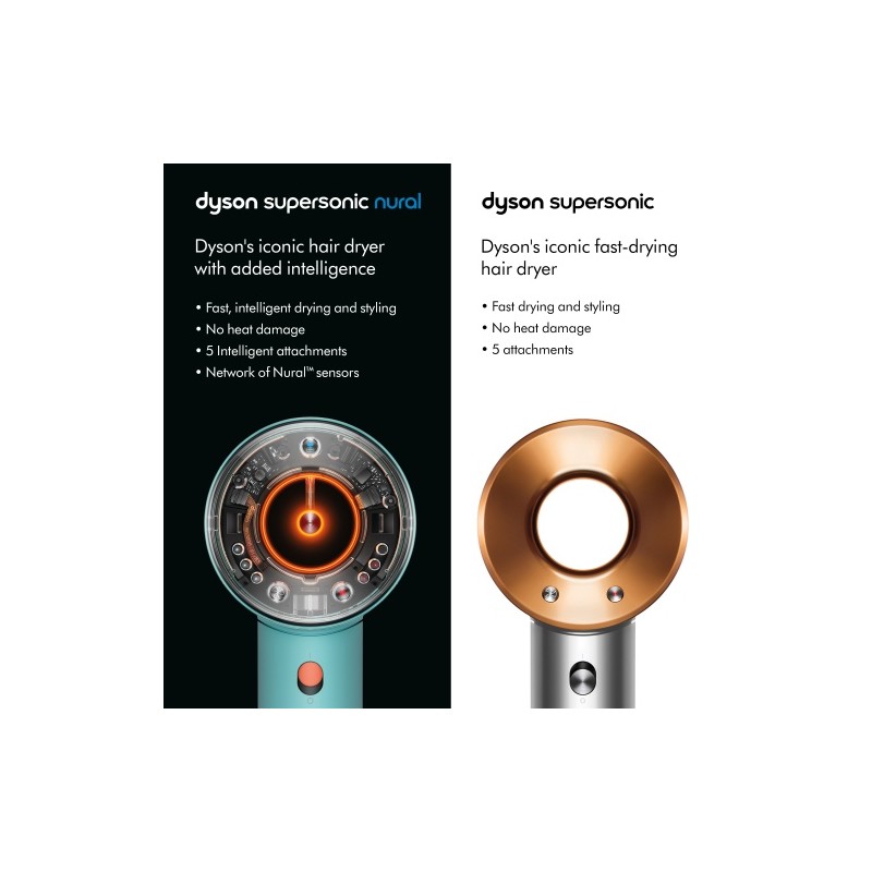Dyson HD16 Supersonic Nural Plaukų džiovintuvas, Ceramic Patina/Topaz (SPEC)
