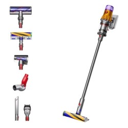 Dyson V12 Detect Slim Absolute (2023) Belaidis dulkių siurblys, Nickel/Yellow (SPEC)