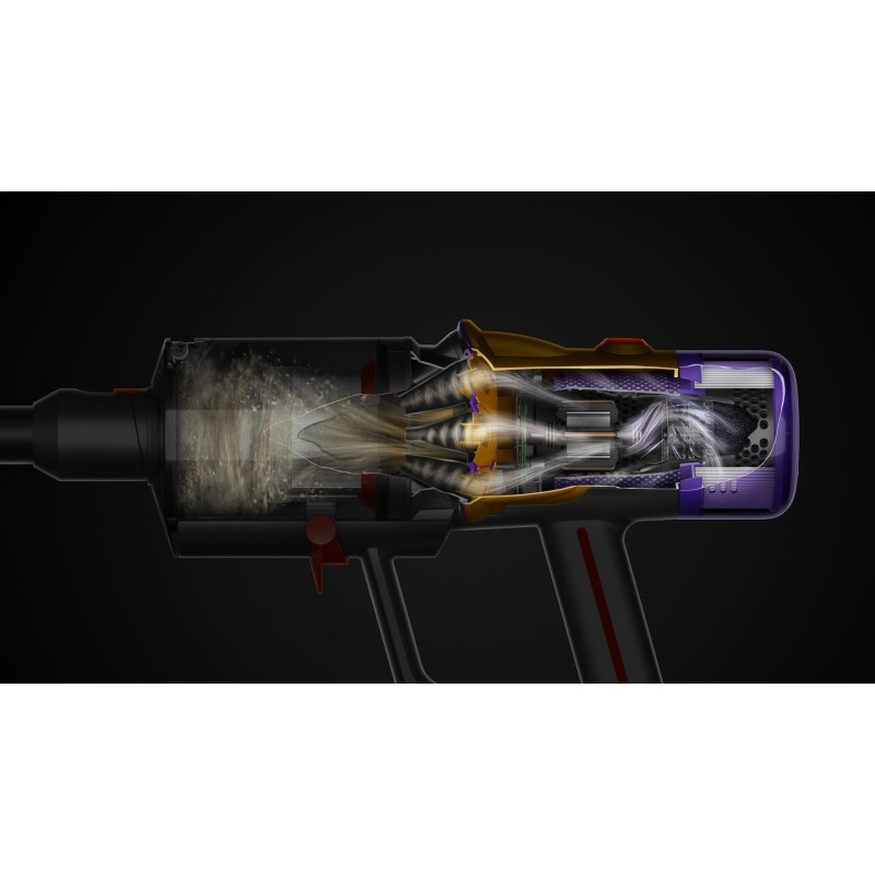 Dyson V12 Detect Slim Absolute (2023) Belaidis dulkių siurblys, Nickel/Yellow (SPEC)