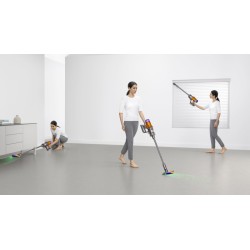 Dyson V12 Detect Slim Absolute (2023) Belaidis dulkių siurblys, Nickel/Yellow (SPEC)