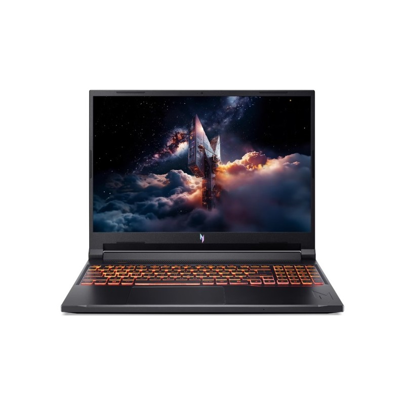 Acer NITRO V 16'' WUXGA AMD Ryzen 5 240 16GB RAM 512GB SSD GeForce RTX 5050 8GB W11H, Obsidian Black