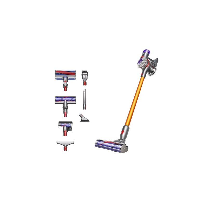 Dyson V8 Absolute SV25 Belaidis dulkių siurblys, Silver/Yellow