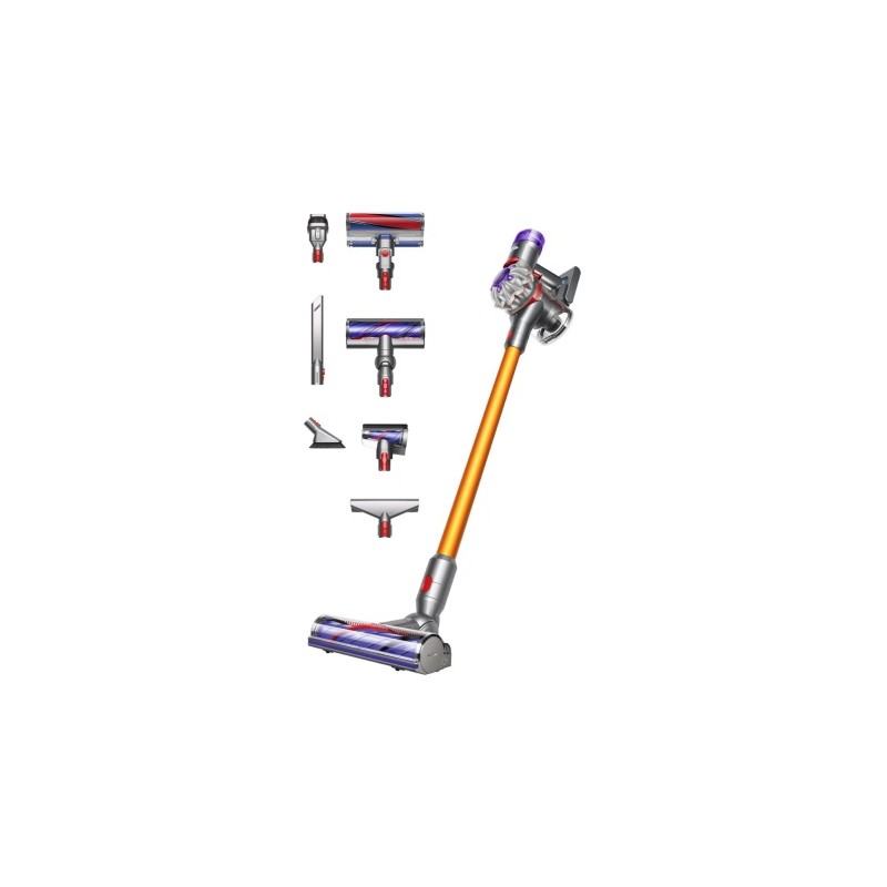 Dyson V8 Absolute SV25 Belaidis dulkių siurblys, Silver/Yellow