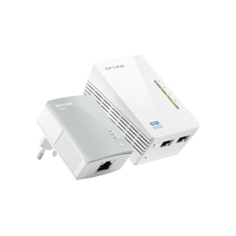 TP-Link TL-WPA4220 KIT AV600 Powerline 300Mbps Wi-Fi Extender Kit
