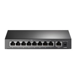 TP-Link TL-SF1009P 9-Port 10/100Mbps Desktop Šakotuvas su 8-Port PoE+
