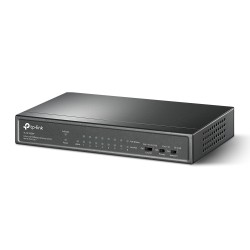 TP-Link TL-SF1009P 9-Port 10/100Mbps Desktop Šakotuvas su 8-Port PoE+