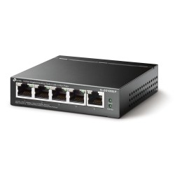 TP-Link TL-SG1005LP 5-Port Gigabit Desktop Šakotuvas su 4-Port PoE+