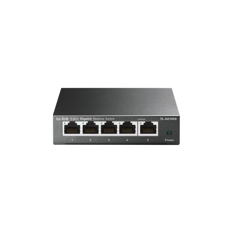TP-Link TL-SG105S 5-Port 10/100/1000Mbps Desktop Šakotuvas