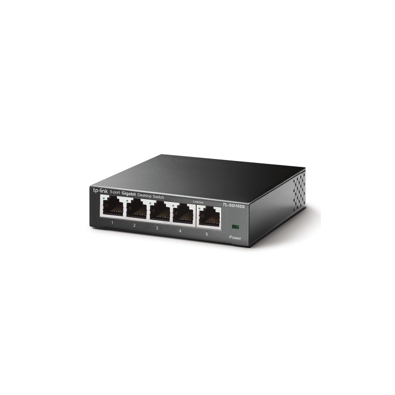 TP-Link TL-SG105S 5-Port 10/100/1000Mbps Desktop Šakotuvas