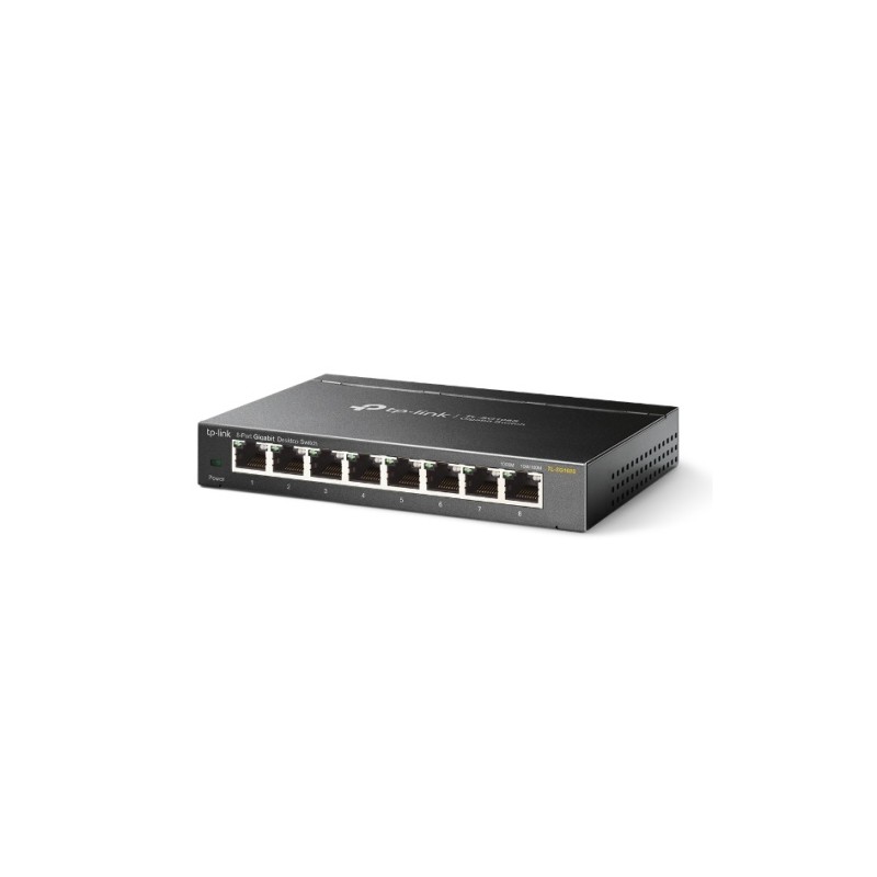 TP-Link TL-SG108S 8-Port 10/100/1000Mbps Desktop Šakotuvas