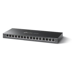 TP-Link TL-SG116P 16-Port Gigabit Desktop Šakotuvas su 16-Port PoE+