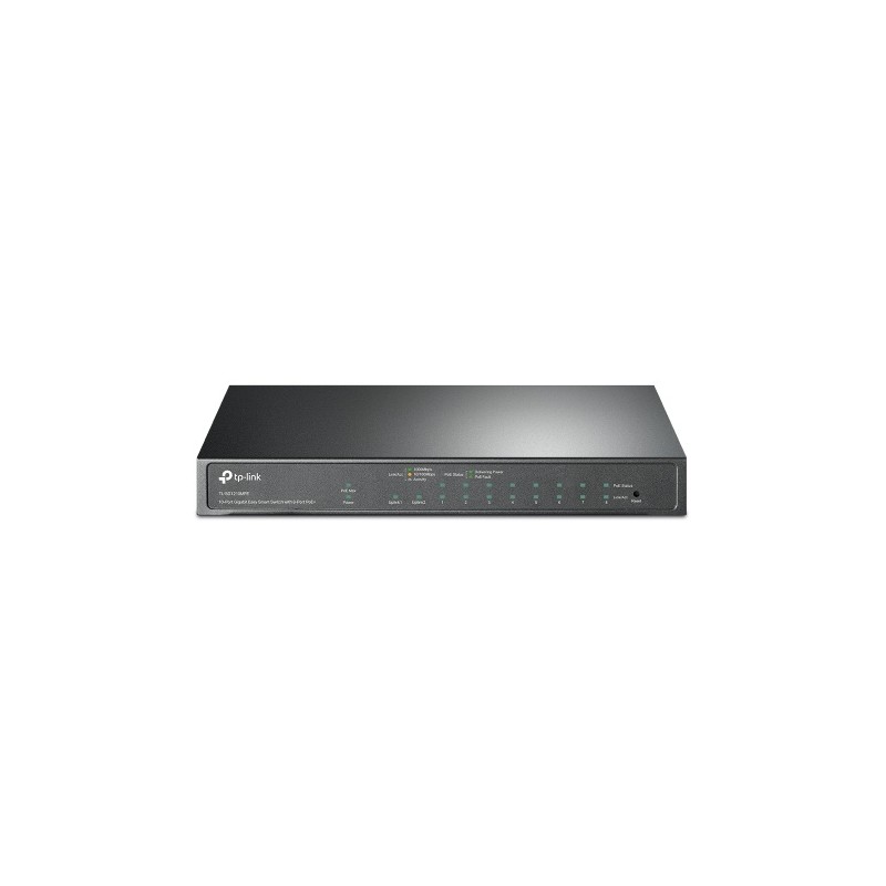 TP-Link TL-SG1210MPE 10-Port Gigabit Easy Smart Šakotuvas su 8-Port PoE+
