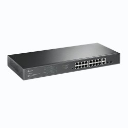TP-Link TL-SG1218MP 18-Port Gigabit Rackmount Šakotuvas su 16 PoE+