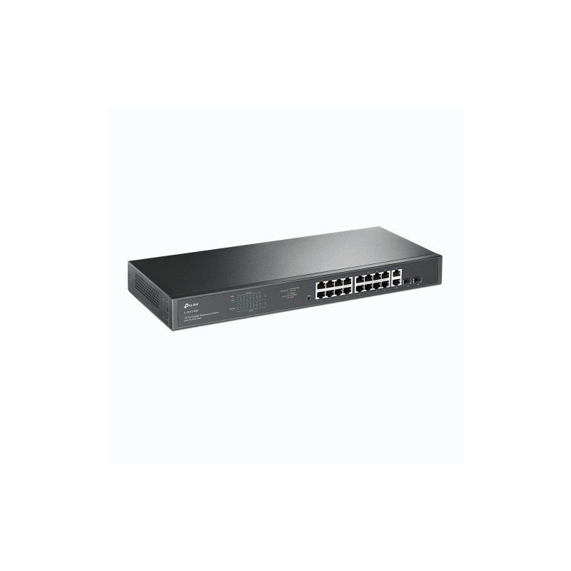 TP-Link TL-SG1218MP 18-Port Gigabit Rackmount Šakotuvas su 16 PoE+