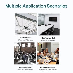 TP-Link TL-SG1218MP 18-Port Gigabit Rackmount Šakotuvas su 16 PoE+