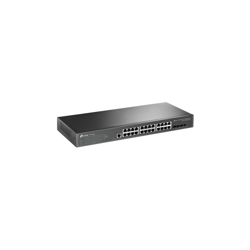 TP-Link TL-SG3428X 24-Port Gigabit L2+ Managed Šakotuvas su 4 10GE SFP+ Slots