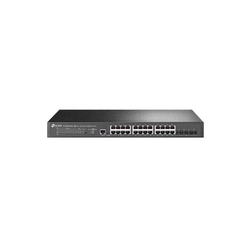 TP-Link TL-SG3428XPP-M2 24-Port 2.5GBASE-T Managed Šakotuvas su 16-Port PoE+, 8-Port PoE++