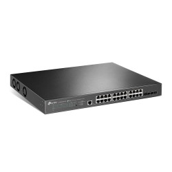 TP-Link TL-SG3428XPP-M2 24-Port 2.5GBASE-T Managed Šakotuvas su 16-Port PoE+, 8-Port PoE++