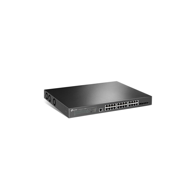 TP-Link TL-SG3428XPP-M2 24-Port 2.5GBASE-T Managed Šakotuvas su 16-Port PoE+, 8-Port PoE++