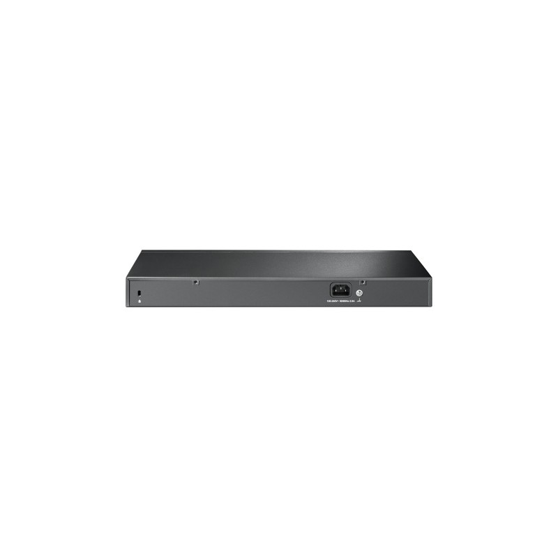 TP-Link TL-SL1218P 16-Port 10/100 Mbps + 2-Port Gigabit Rackmount Šakotuvas su 16-Port PoE+
