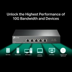 TP-Link TL-SX105 5-Port 10G Desktop Šakotuvas