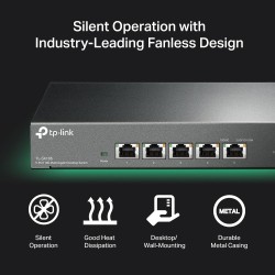 TP-Link TL-SX105 5-Port 10G Desktop Šakotuvas