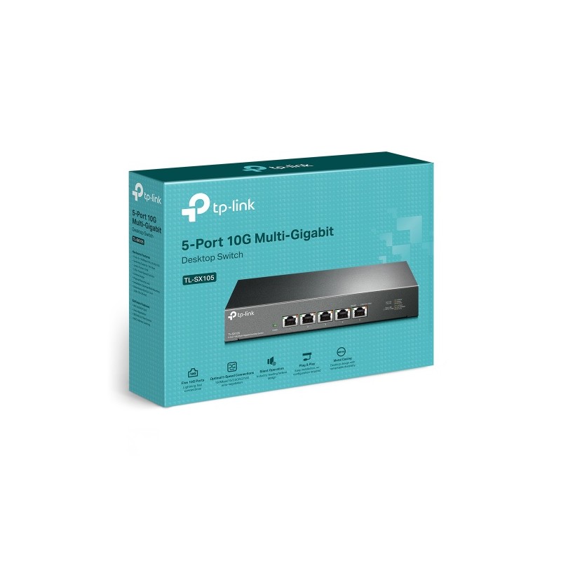 TP-Link TL-SX105 5-Port 10G Desktop Šakotuvas