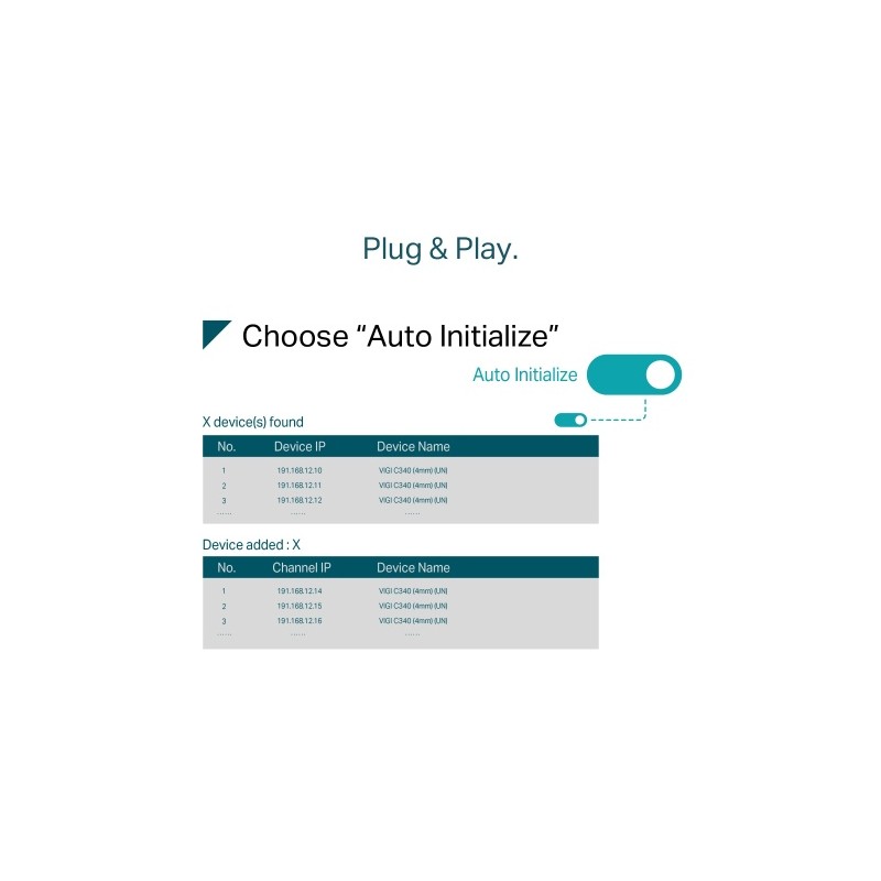 TP-Link VIGI NVR1008H-8MP 8 Channel PoE+ Network Video Recorder