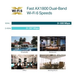 TP-Link EAP610 AX1800 Ceiling Mount Wi-Fi 6 Prieigos taškas