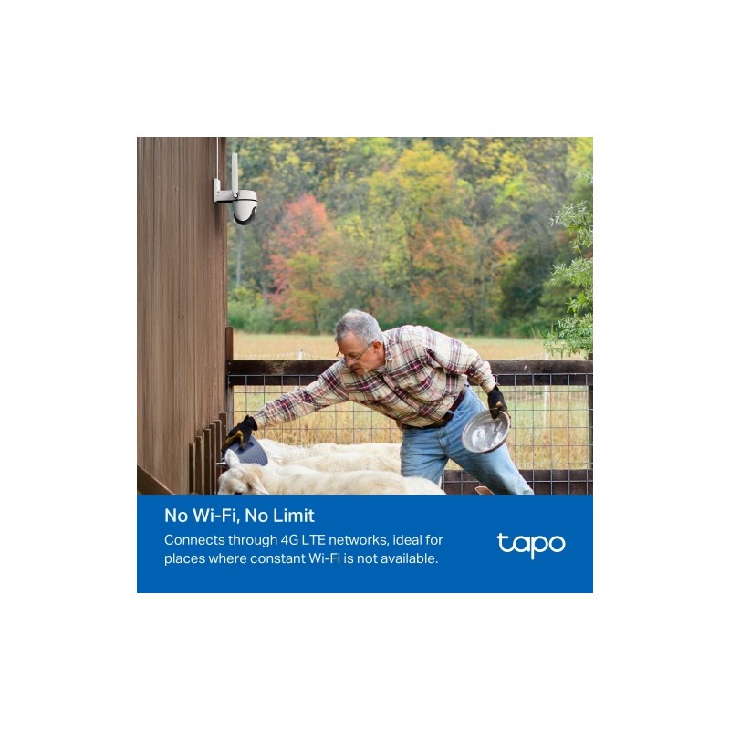 TP-Link TAPO C501GW Outdoor Pan/Tilt 4G LTE Vaizdo kamera