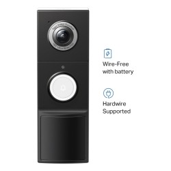 TP-Link TAPO D235 Durų skambutis su vaizdo kamera 2K 5MP 180°