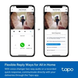 TP-Link TAPO D235 Durų skambutis su vaizdo kamera 2K 5MP 180°