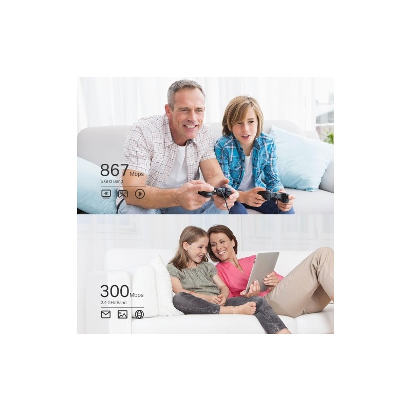 TP-Link ARCHER T4E AC1200 Wireless Dual Band PCI Express Adapteris