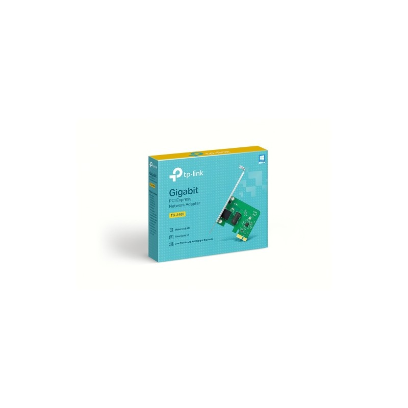 TP-Link TG-3468 Gigabit PCI Express Tinklo adapteris