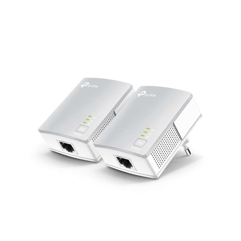 TP-Link TL-PA4010 KIT AV600 Powerline Starter Kit Ethernet LAN Adapterių rinkinys