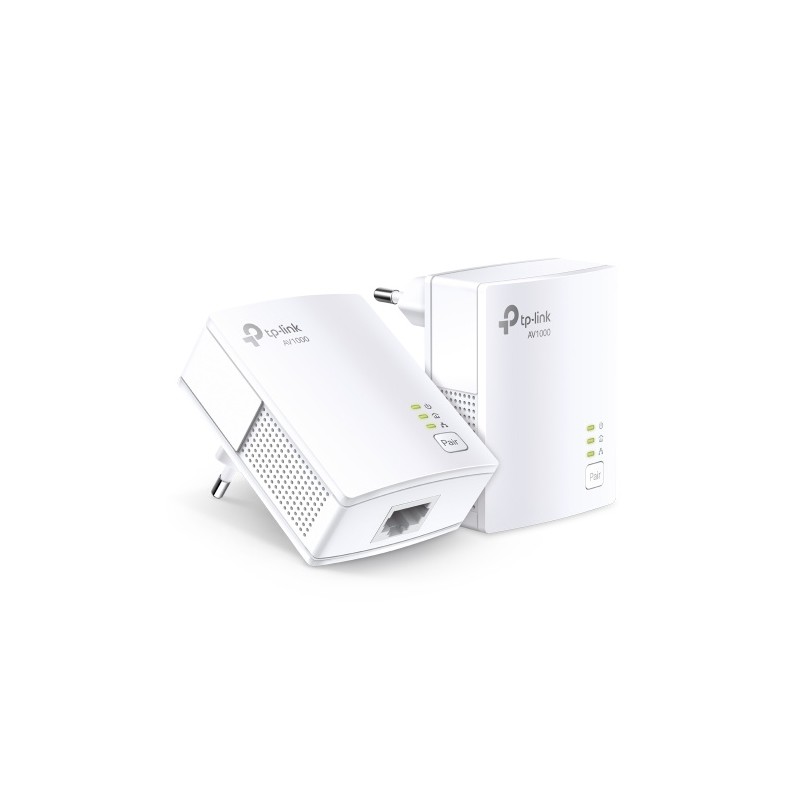 TP-Link TL-PA7017 KIT AV1000 Gigabit Powerline Starter Kit Ethernet LAN Adapterių rinkinys