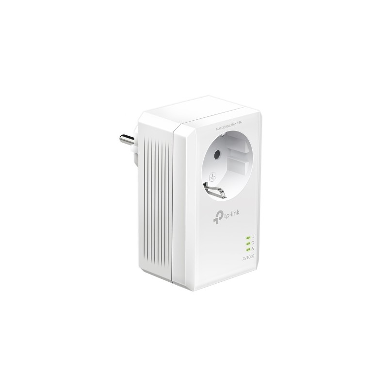 TP-Link TL-PA7017P KIT AV1000 Gigabit Passthrough Powerline Starter Kit Ethernet Adapterių rinkinys
