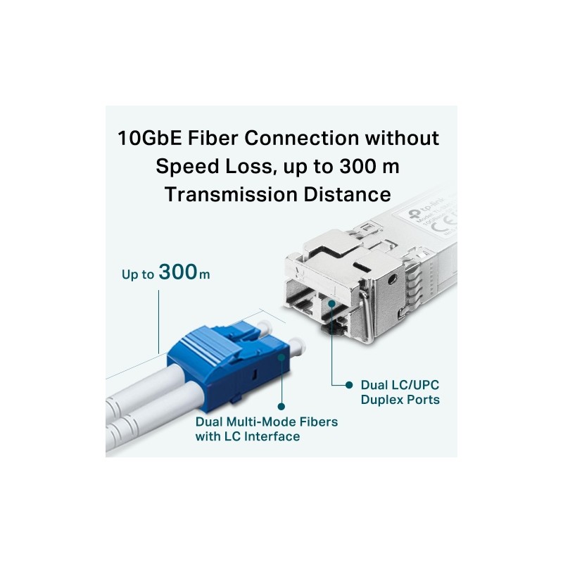 TP-Link TL-SM5110-SR 10GBase-SR SFP+ LC Transceiver