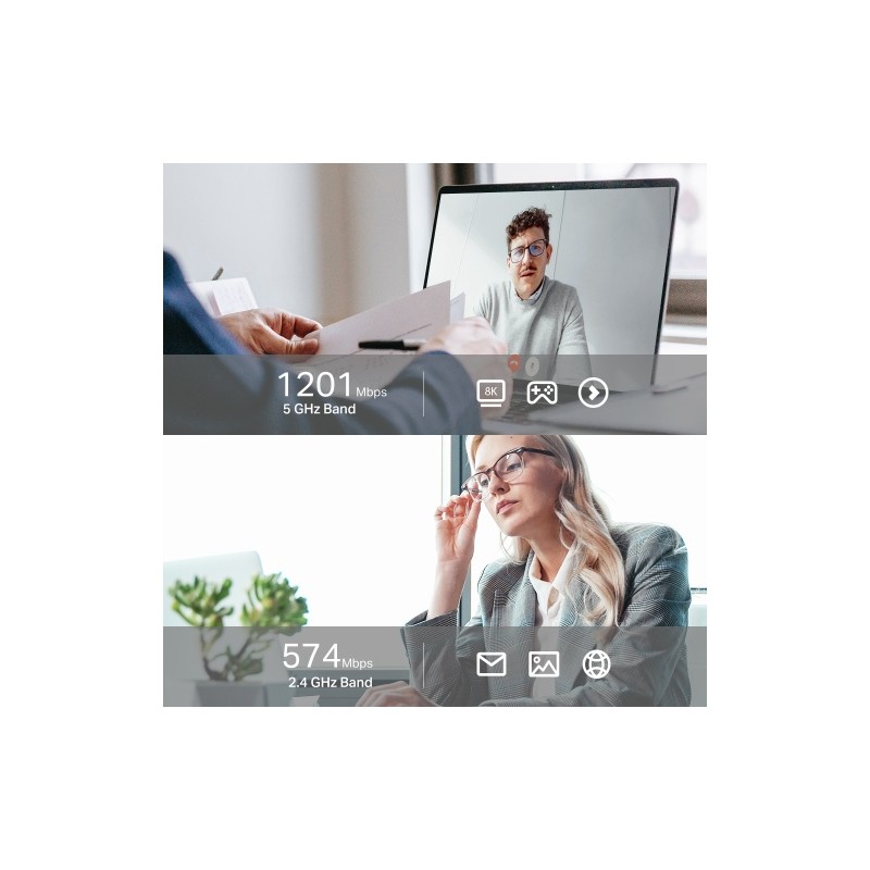 TP-Link ARCHER TX20UH AX1800 High Gain Wireless USB Adapteris