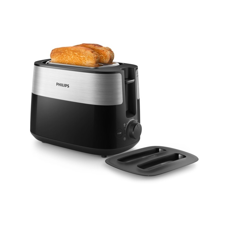 Philips Daily Collection HD2517/90 Skrudintuvas 830 W, Juoda/Sidabrinė