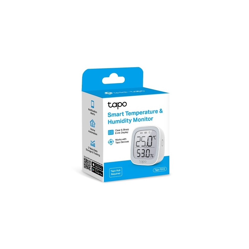 TP-Link TAPO T315 Išmanusis temperatūros ir drėgmės jutiklis